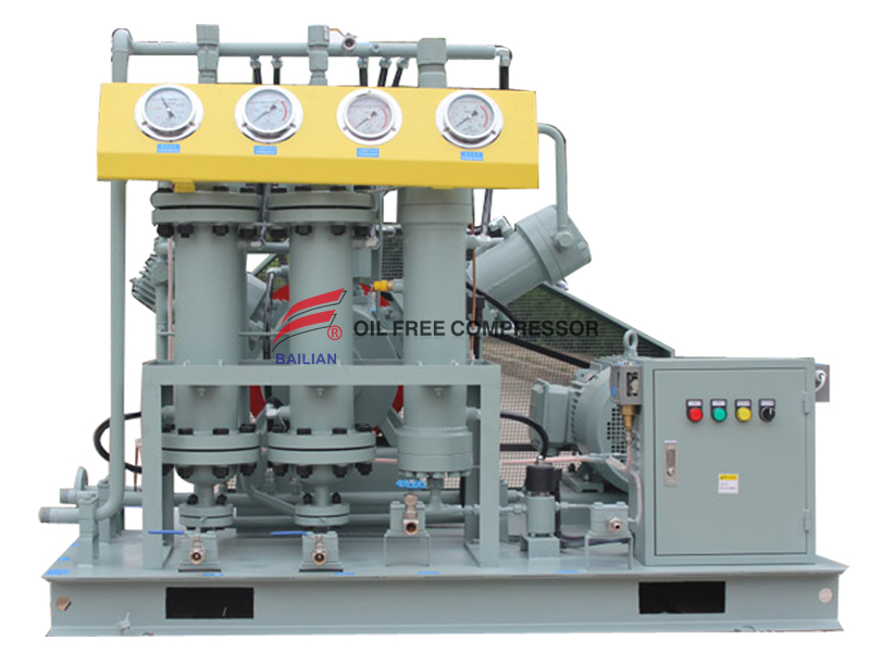 Dầu máy nén tăng áp suất cao không có dầu cho làm đầy xi lanh