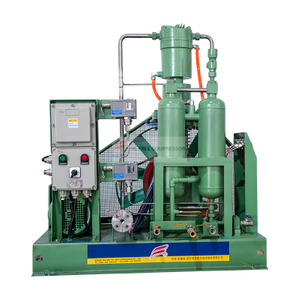 Nhà máy thép sử dụng máy nén khí hydro không dầu