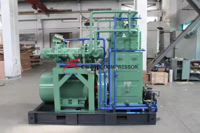 Máy nén khí hydro không dầu áp suất thấp 500NM3 5bar 