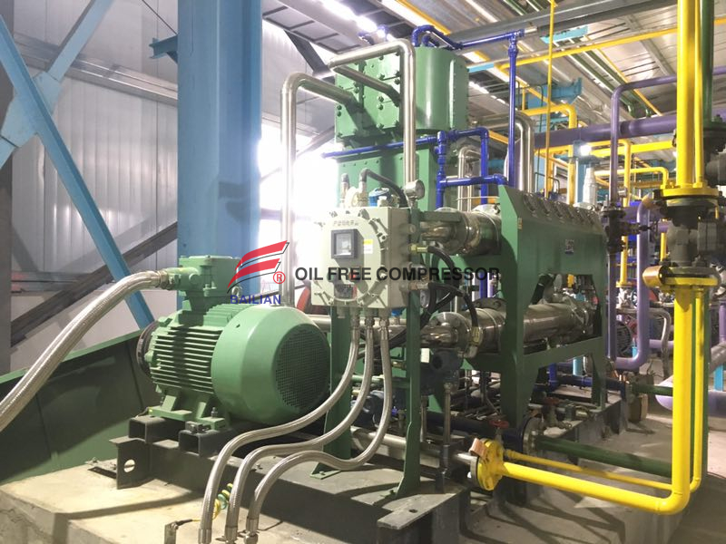 Máy nén khí hydro không dầu áp suất thấp 500NM3 5bar 